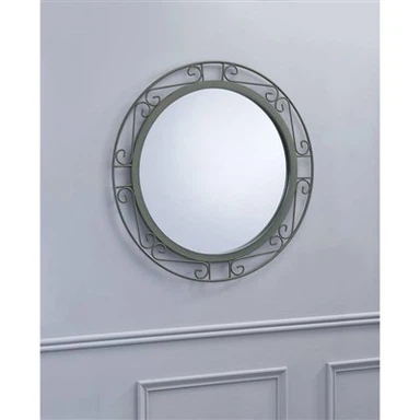 Circle Bedroom Mirror